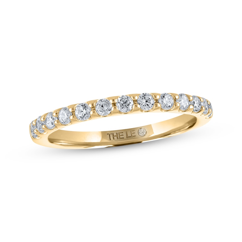 Main Image 1 of THE LEO Diamond Anniversary Ring 3/8 ct tw Round-cut 14K Yellow Gold