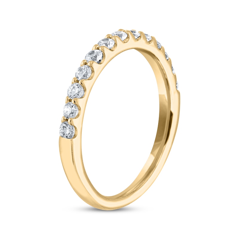 Main Image 2 of THE LEO Diamond Anniversary Ring 3/8 ct tw Round-cut 14K Yellow Gold