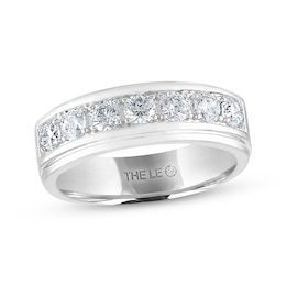 Men's THE LEO Diamond Band 1 ct tw 14K White Gold