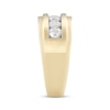 Thumbnail Image 2 of Men’s Five-Stone Round-Cut Diamond Wedding Band 1 ct tw 10K Yellow Gold