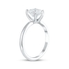 Thumbnail Image 2 of Lab-Grown Diamonds by KAY Heart-Shaped Solitaire Ring 1-1/2 ct tw 14K White Gold (F/SI2)