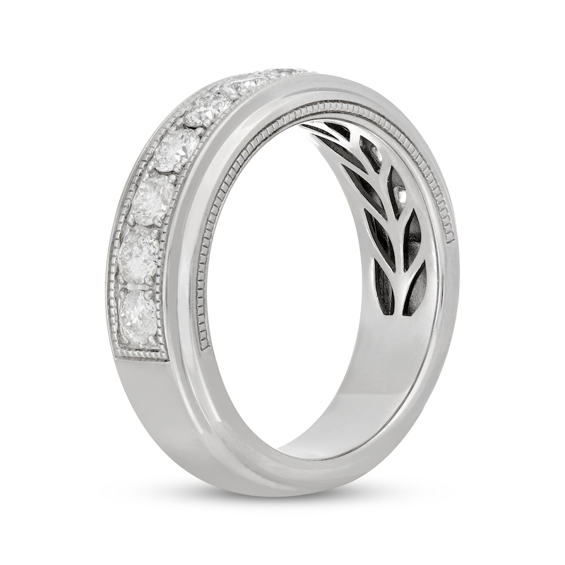 Main Image 2 of Neil Lane Men's Diamond Wedding Band 1-1/2 ct tw 14K White Gold