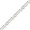 Thumbnail Image 1 of Diamond Double S-Link Bracelet 1/4 ct tw Sterling Silver 7.25"