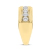 Thumbnail Image 2 of Men's Diamond Channel Ring 1 ct tw 10K Yellow Gold