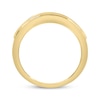 Thumbnail Image 3 of Men's Diamond Channel Ring 1 ct tw 10K Yellow Gold