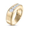 Thumbnail Image 2 of Milestones Men's Diamond Wedding Band 1 ct tw 10K Yellow Gold