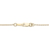 Thumbnail Image 3 of Milestones Diamond Teardrop Necklace 1/4 ct tw 10K Yellow Gold 18&quot;