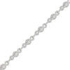 Thumbnail Image 2 of Marquise & Round-Cut Diamond Twist Link Bracelet 3 ct tw 10K White Gold 7&quot;