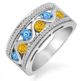 Birthstone Ring (6 Stones)