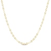 Thumbnail Image 1 of Diamond-Cut Solid Valentino Chain Necklace 2.4mm 14K Yellow Gold 20”