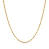 Thumbnail Image 1 of Semi-Solid Glitter Rope Chain Necklace 2.4mm 14K Yellow Gold 18&quot;