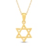 Thumbnail Image 1 of Star of David Necklace 14K Yellow Gold 18&quot;