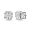 Thumbnail Image 0 of Hallmark Diamonds One Love Swirl Knot Earrings 1/3 ct tw Sterling SIlver