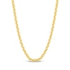 Thumbnail Image 1 of Semi-Solid Cable Chain Necklace 5mm 14K Yellow Gold 20&quot;