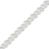 Thumbnail Image 1 of Diamond Swirl Link Bracelet 2 ct tw 10K White Gold 7.25"