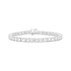 Thumbnail Image 0 of Lab-Grown Diamonds by KAY Tennis Bracelet 8 ct tw 10K White Gold 7.25"