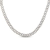 Thumbnail Image 1 of Diamond Curb Chain Necklace 3 ct tw 10K Yellow Gold 24&quot;