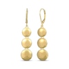 Thumbnail Image 1 of Disc Drop Earrings 18K Yellow Gold-Plated Sterling Silver