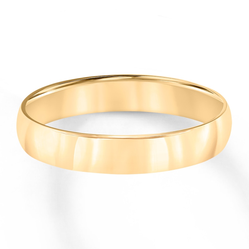 Main Image 1 of Wedding Band 10K Yellow Gold 4mm