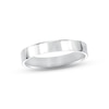 Thumbnail Image 1 of Pipe-Cut Wedding Band 14K White Gold