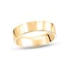 Thumbnail Image 1 of Men's Pipe-Cut Wedding Band 14K Yellow Gold