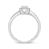 Thumbnail Image 3 of Princess-Cut Diamond Quad Promise Ring 1/5 ct tw 10K White Gold