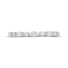 Thumbnail Image 2 of Neil Lane Artistry Marquise & Round-Cut Lab-Created Diamond Anniversary Band 3/4 ct tw 14K White Gold