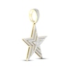 Thumbnail Image 2 of Men's Diamond Star Charm 1/2 ct tw 10K Yellow Gold