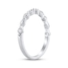 Thumbnail Image 2 of Marquise & Round-Cut Diamond Stackable Anniversary Ring 1/2 ct tw 10K White Gold