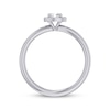 Thumbnail Image 3 of Oval-Cut Diamond Solitaire Engagement Ring 1/4 ct tw 14K White Gold (I/I2)