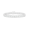 Thumbnail Image 0 of Lab-Created Diamonds by KAY Tennis Bracelet 12 ct tw 10K White Gold 7.25"