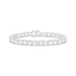 Lab-Created Diamonds by KAY Tennis Bracelet 12 ct tw 10K White Gold 7.25&quot;