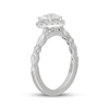 Thumbnail Image 2 of Neil Lane Artistry Heart-Shaped Lab-Grown Diamond Halo Engagement Ring 1-3/4 ct tw 14K White Gold