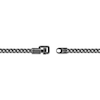 Thumbnail Image 3 of Men's Antique-Finish Foxtail Chain Bracelet 5mm Black Ion-Plated Stainless Steel 8.5&quot;