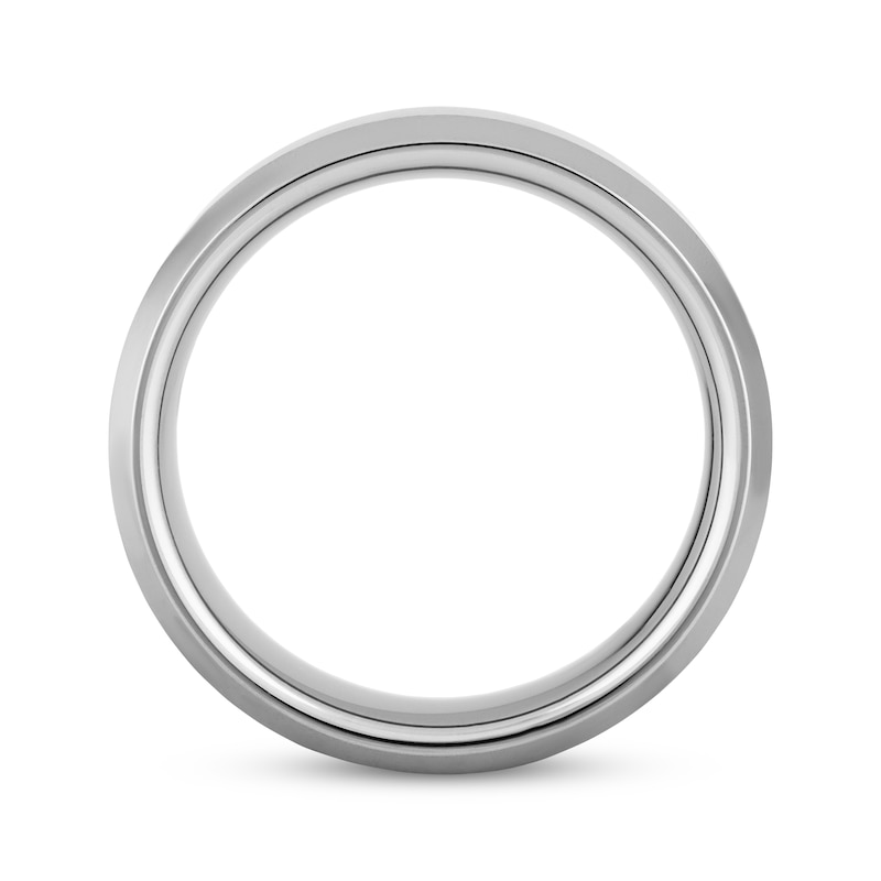 8mm Wedding Band Tungsten Carbide Size 10