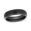 Thumbnail Image 0 of 6mm Wedding Band Black Tungsten Carbide Size 10