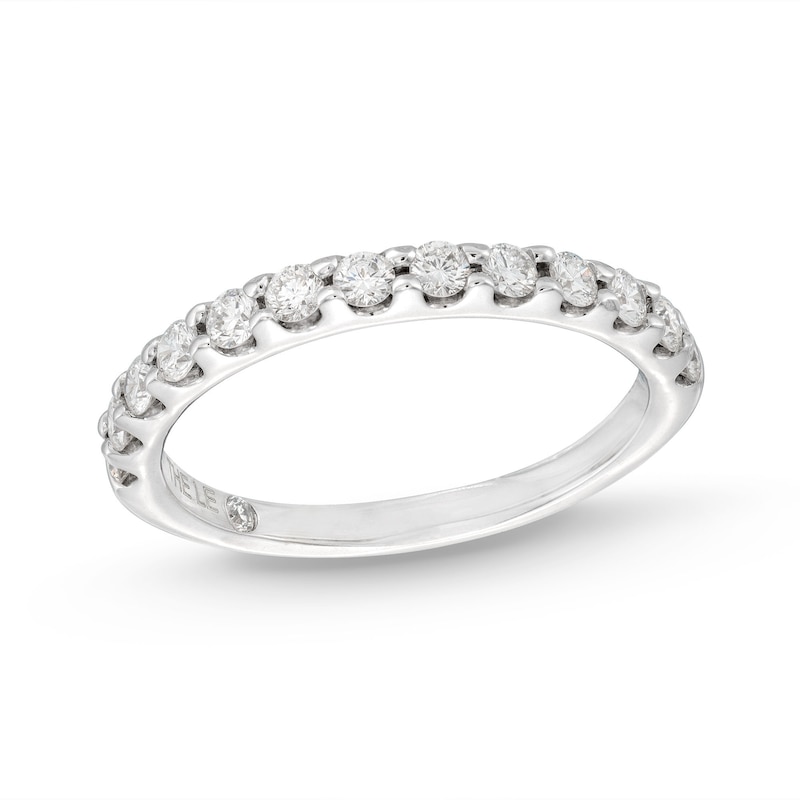 Lawson Twin Chain Ring White Gold / 7