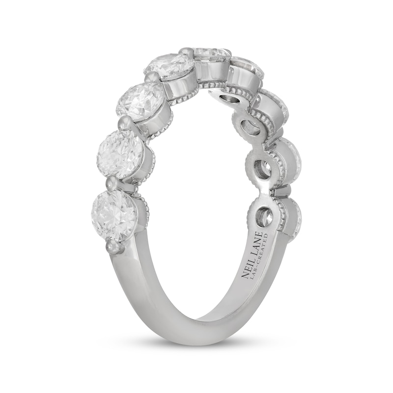 Main Image 2 of Neil Lane Artistry Lab-Created Diamond Anniversary Band 2 ct tw 14K White Gold