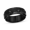 Thumbnail Image 1 of Wedding Band Black Tungsten Carbide 8mm