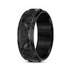 Thumbnail Image 2 of Wedding Band Black Tungsten Carbide 8mm