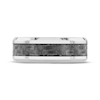 Thumbnail Image 3 of Wedding Band Stainless Steel with Carbon Fiber Inlay 8mm