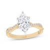 Thumbnail Image 1 of Lab-Grown Diamonds by KAY Marquise-Cut Engagement Ring 2-1/6 ct tw 14K Yellow Gold