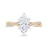 Thumbnail Image 3 of Lab-Grown Diamonds by KAY Marquise-Cut Engagement Ring 2-1/6 ct tw 14K Yellow Gold