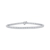 Thumbnail Image 0 of Men's Lab-Grown Diamonds by KAY Tennis Bracelet 5 ct tw 10K White Gold 8.5"