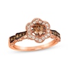 Thumbnail Image 1 of Le Vian Diamond Flower Ring 1 ct tw 14K Strawberry Gold