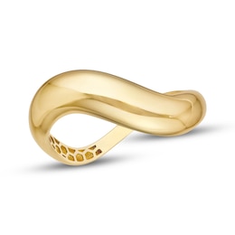 Polished Swirl Ring 14K Yellow Gold