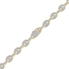 Thumbnail Image 2 of Men's Diamond Mariner Chain Necklace 4 ct tw 10K Yellow Gold 22&quot;