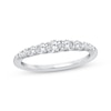 Thumbnail Image 1 of Lab-Grown Diamonds by KAY Graduated Anniversary Ring 1/2 ct tw 14K White Gold