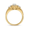 Thumbnail Image 3 of Adore Marquise-Cut & Round-Cut Diamond Engagement Ring 1 ct tw 14K Yellow Gold