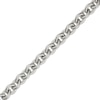 Thumbnail Image 1 of Solid Forzatina Chain Bracelet 7.5mm Sterling Silver 8.5&quot;